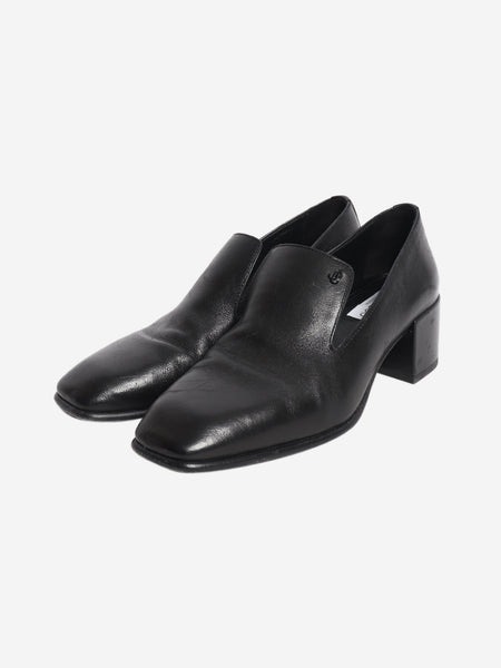 Black Eliot 45 heeled loafers - size EU 38 alternate image