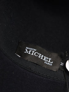 Maison Michel Navy felt Virgine fedora
