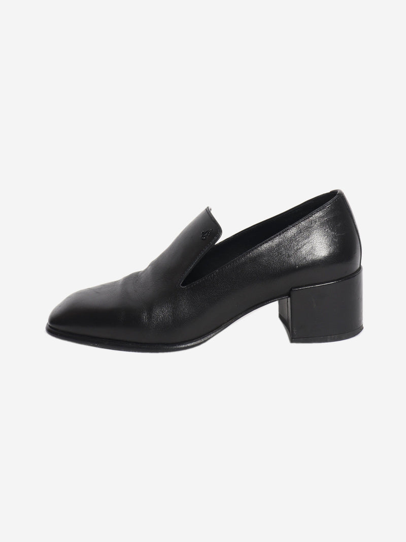 Black Eliot 45 heeled loafers - size EU 38 Heels Jimmy Choo 