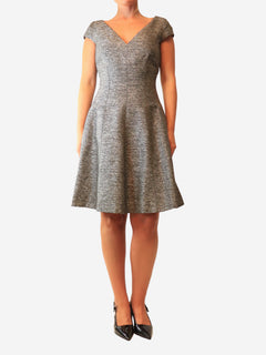 Grey Two piece dress and coat set - size UK 10 Sets Christian Dior 