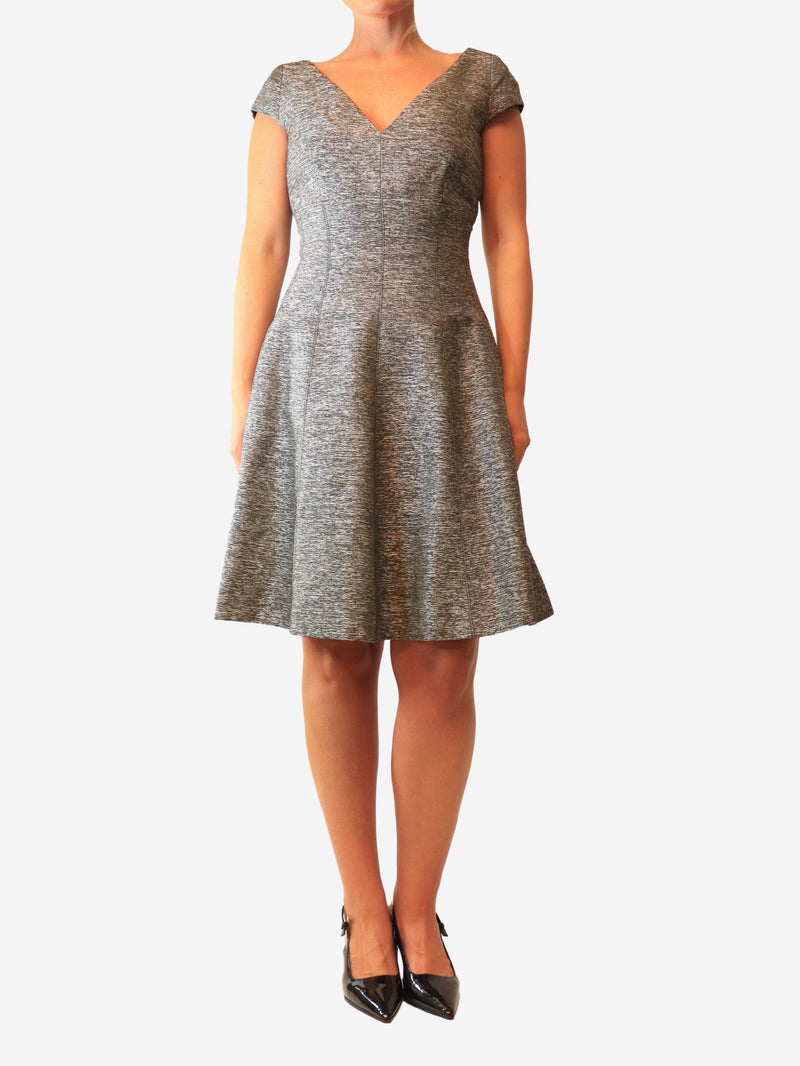 Grey Two piece dress and coat set - size UK 10 Sets Christian Dior 