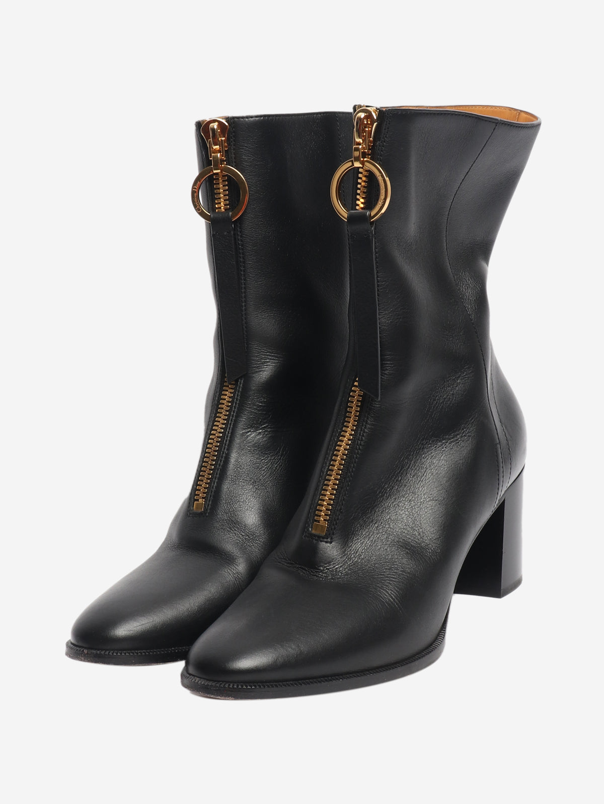 Black Effrontee heeled ankle boots - size EU 40