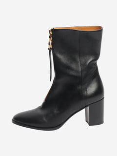 Black Effrontee heeled ankle boots - size EU 40
