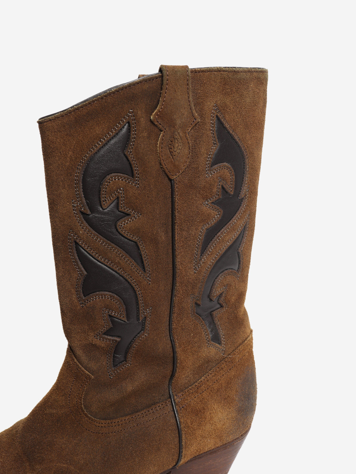 Brown suede Curtis boots - size EU 38 Boots Ba&sh 