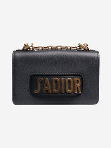 Christian Dior Black J'Adior leather mini bag