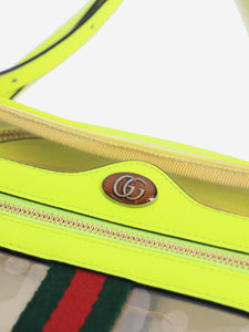 Gucci Yellow Ophedia PVC mini bag