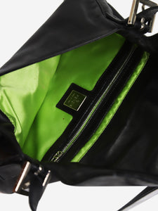 Fendi Black leather Baguette bag