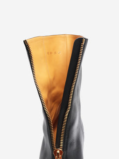 Black Effrontee heeled ankle boots - size EU 40