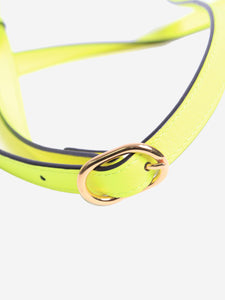 Gucci Yellow Ophedia PVC mini bag