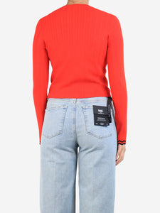Proenza Schouler Red knit top - size M