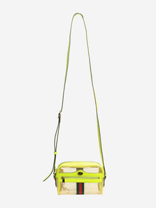 Gucci Yellow Ophedia PVC mini bag