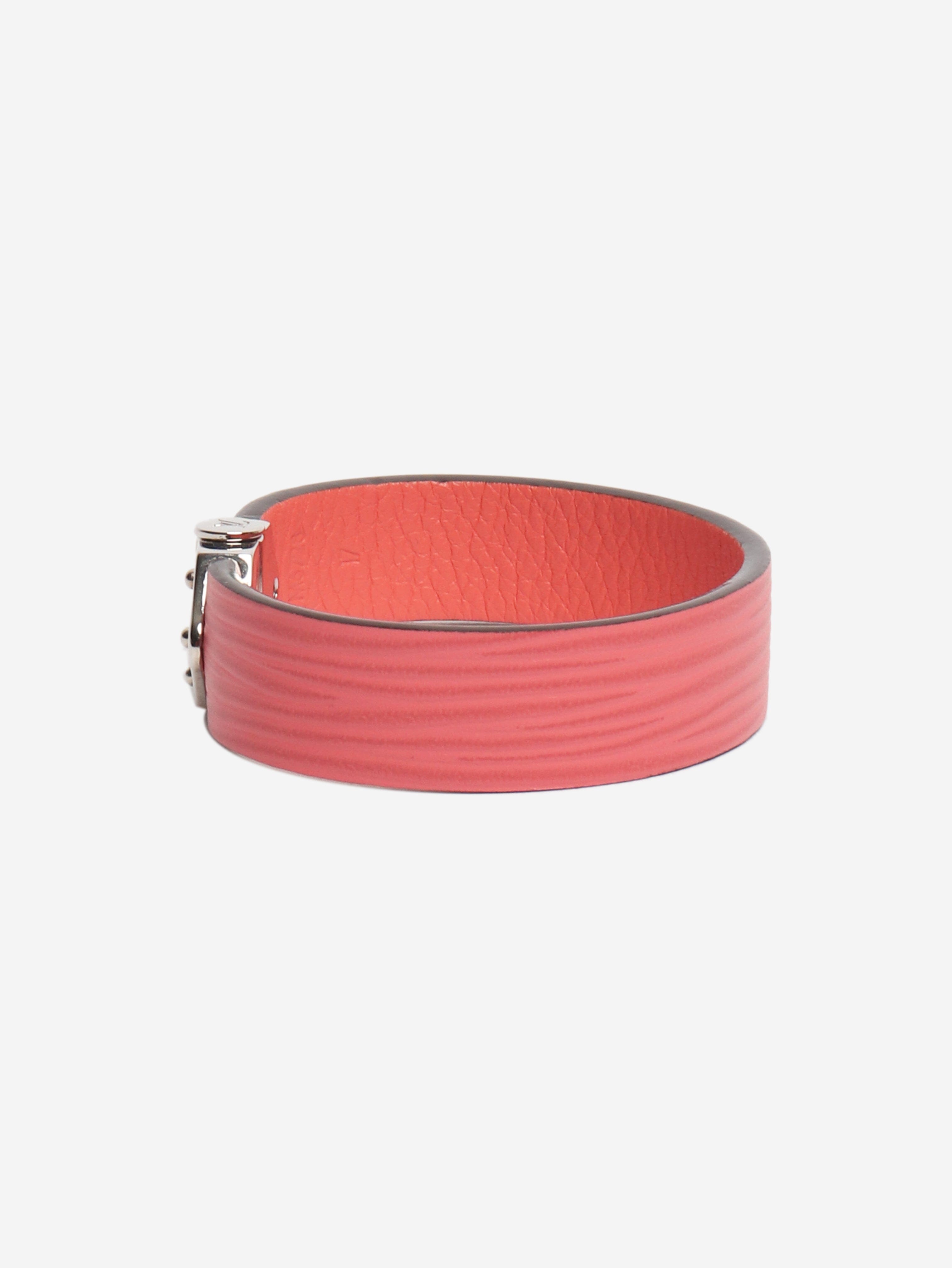 Pink leather bracelet Bracelets Louis Vuitton 