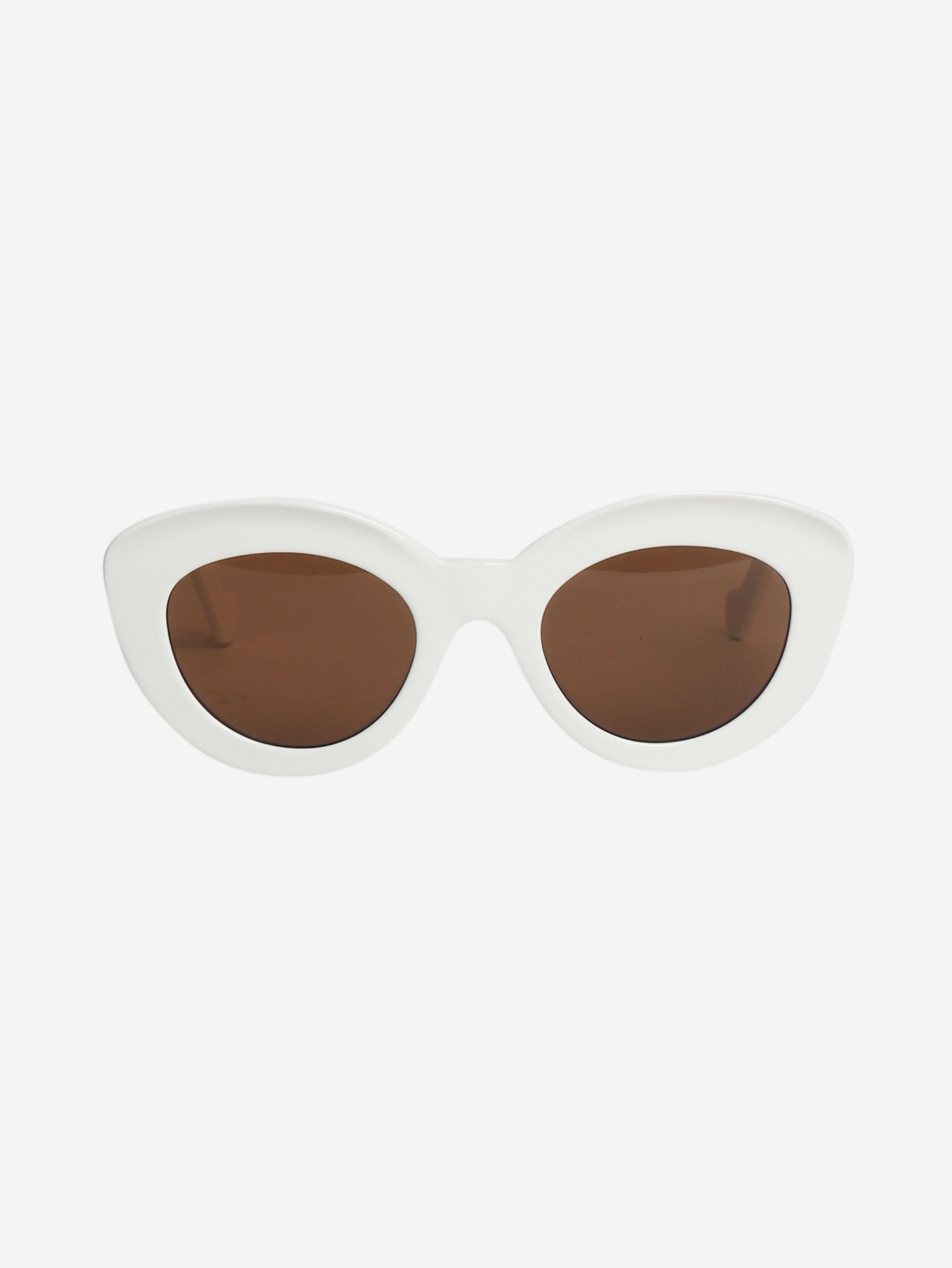 White cat-eye sunglasses Sunglasses Loewe 