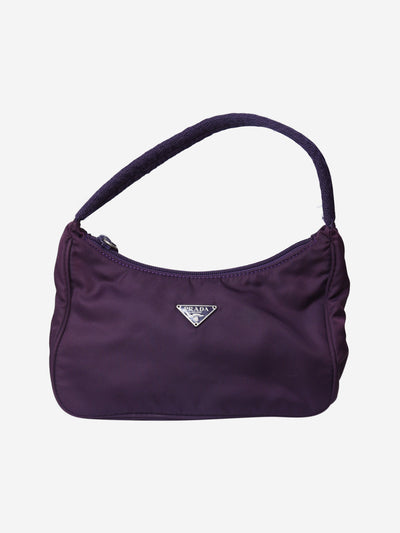 Purple Tessuto nylon shoulder bag Shoulder bags Prada 