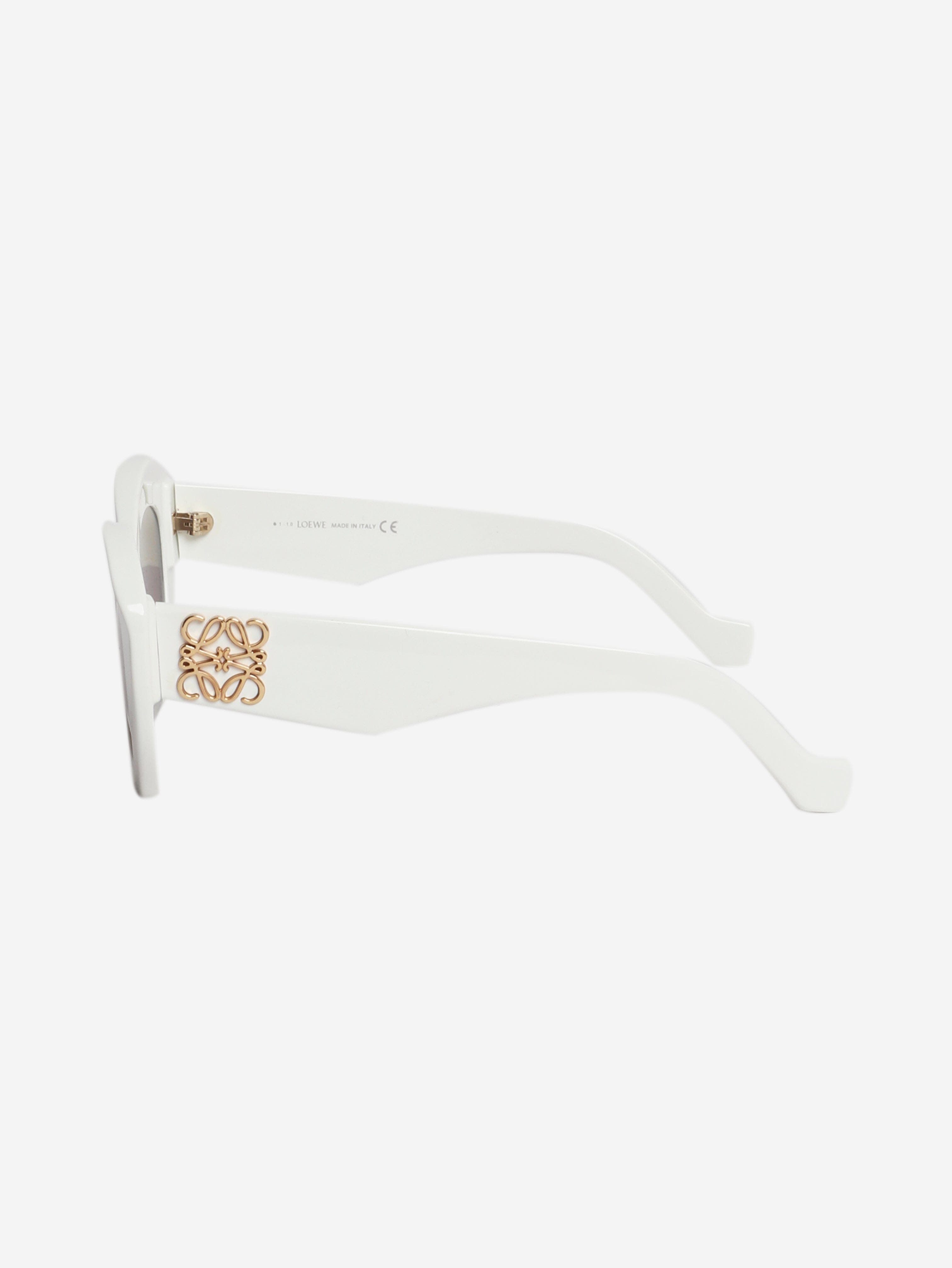 White cat-eye sunglasses Sunglasses Loewe 