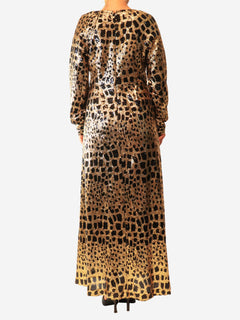 Black and gold Baguy maxi dress - size M