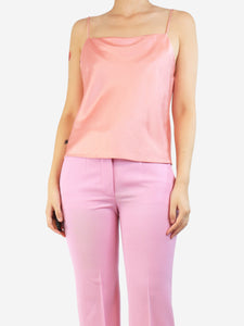 Alice and Olivia Pink cami top - size UK 12