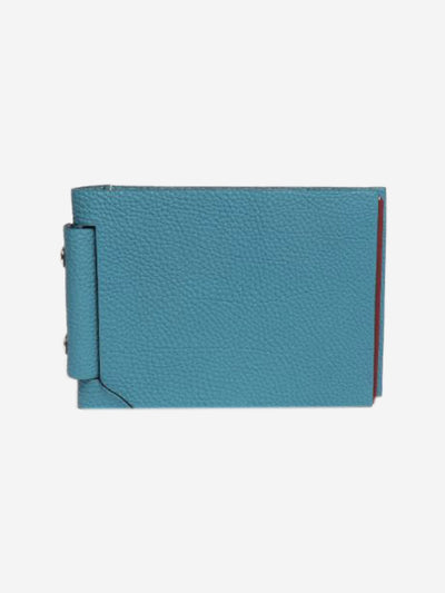 Blue leather photo book Wallets, Purses & Small Leather Goods Hermes 
