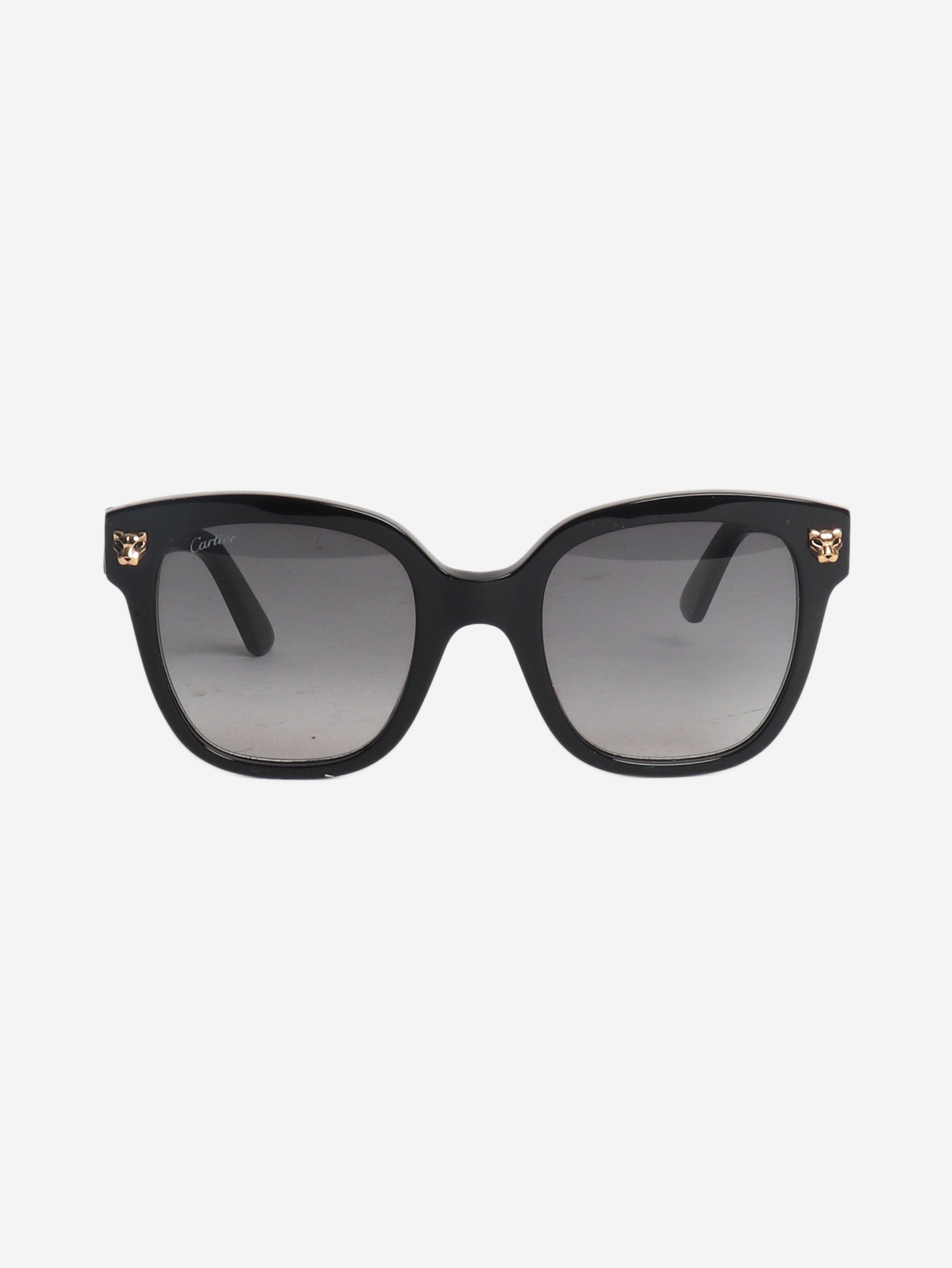 Black Panthère square-frame sunglasses Sunglasses Cartier 