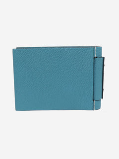 Blue leather photo book Wallets, Purses & Small Leather Goods Hermes 