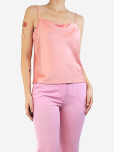 Alice and Olivia Pink cami top - size UK 12
