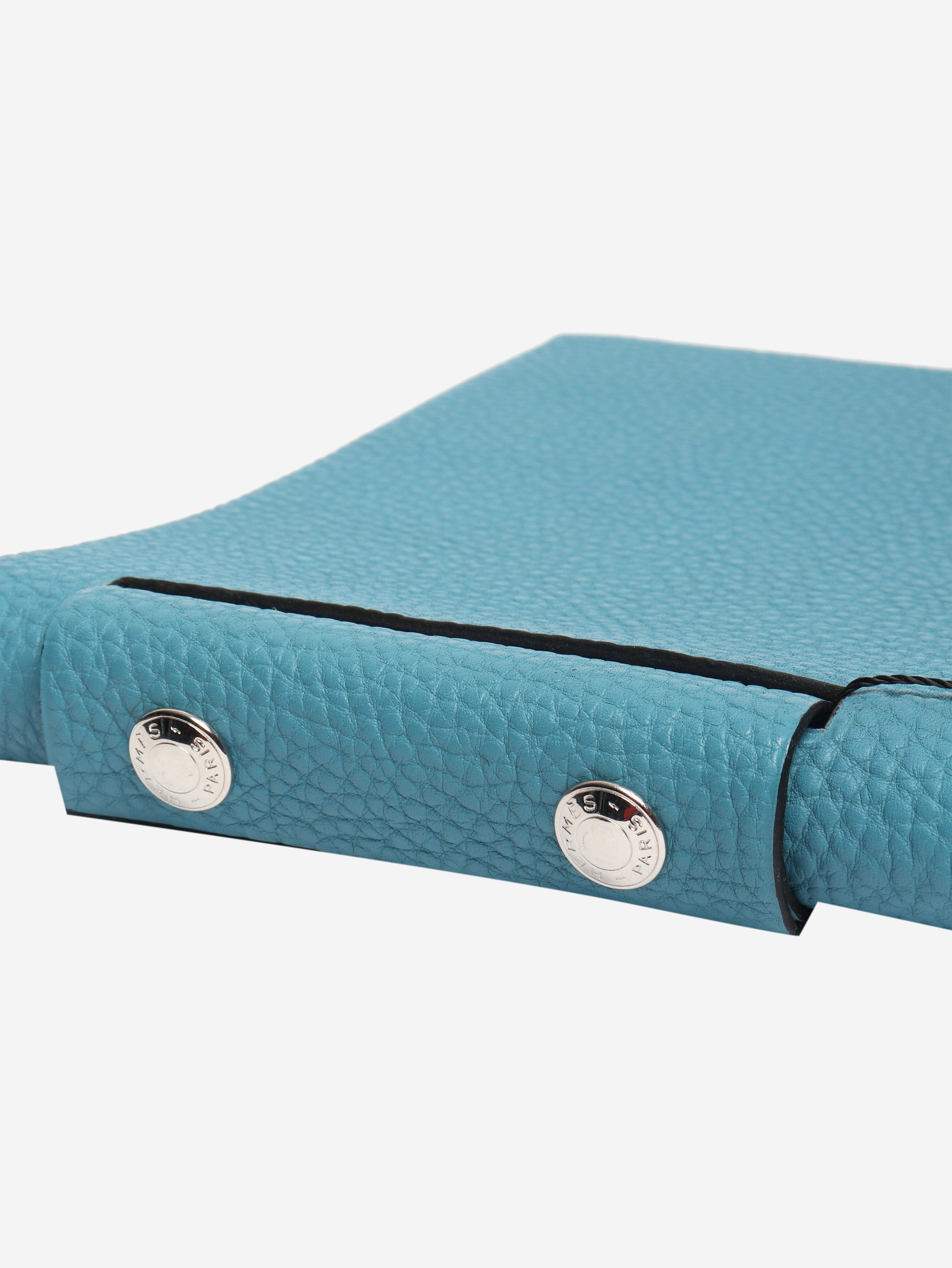 Blue leather photo book Wallets, Purses & Small Leather Goods Hermes 