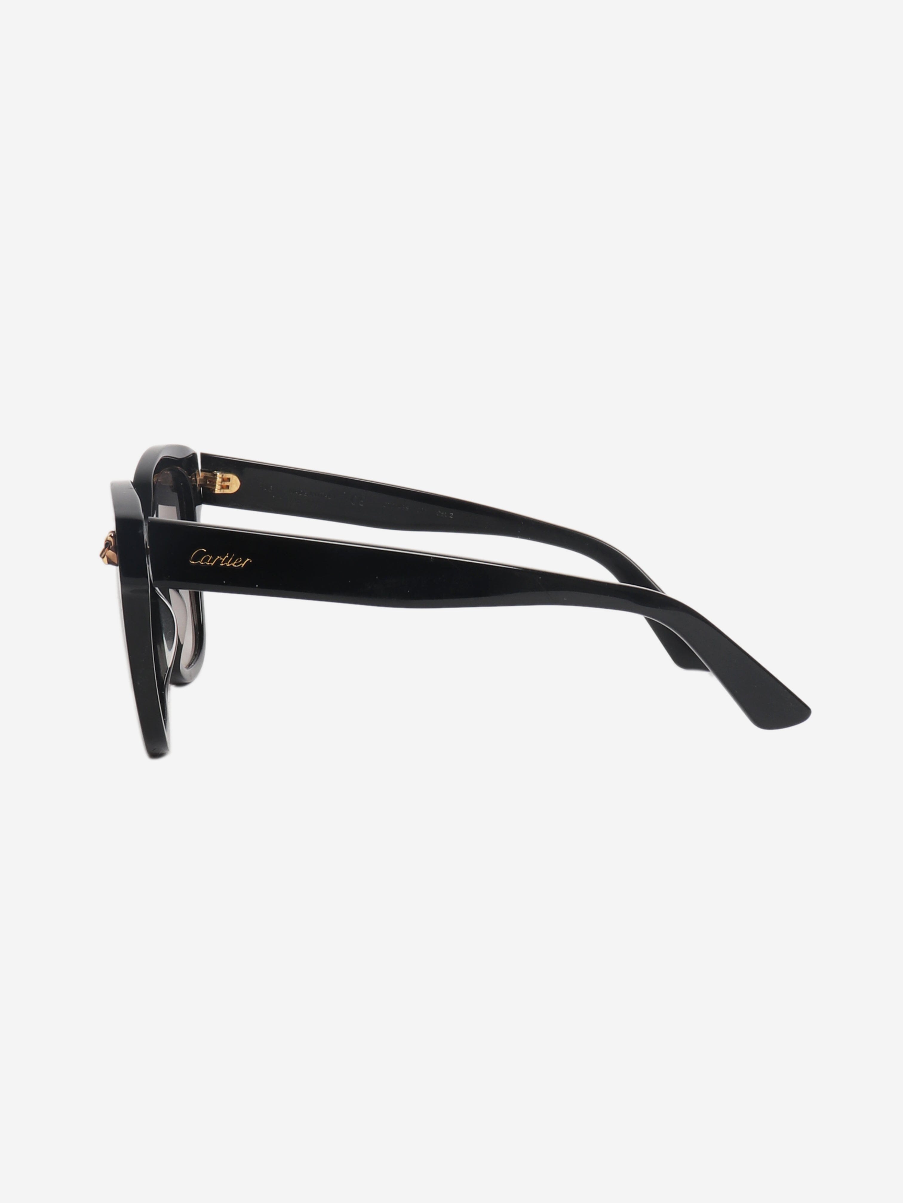 Black Panthère square-frame sunglasses Sunglasses Cartier 
