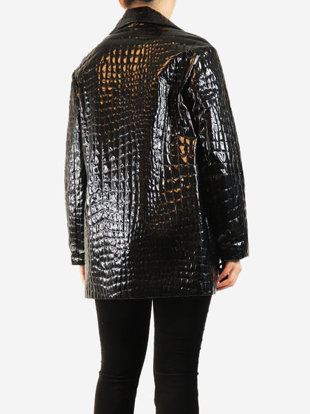 Black quilted Hunny jacket - size XXS alternate image