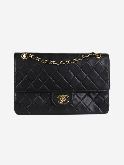 Black vintage 1989 medium Classic Double Flap bag Shoulder bags Chanel 