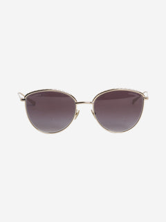 Gold round-frame sunglasses Sunglasses Chanel 