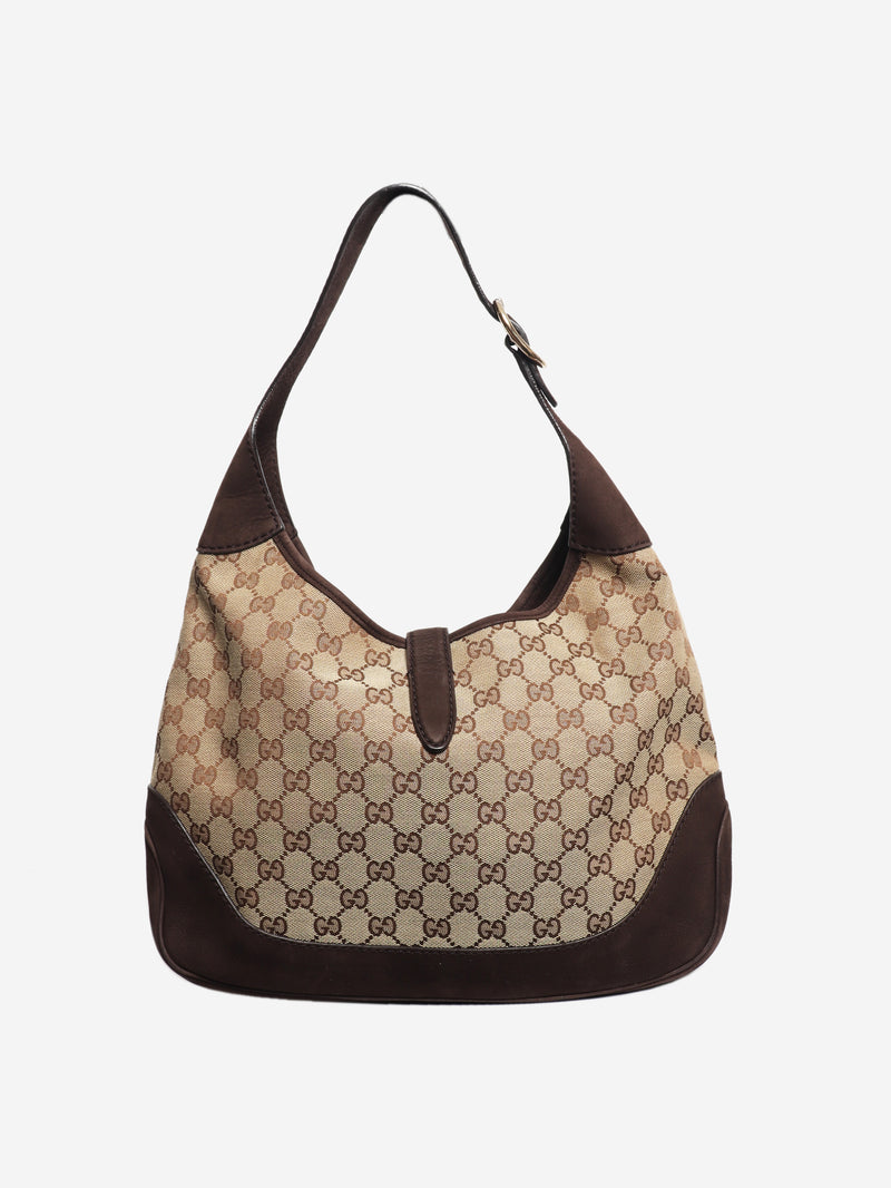 Brown Jackie Hobo shoulder bag