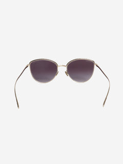 Gold round-frame sunglasses Sunglasses Chanel 