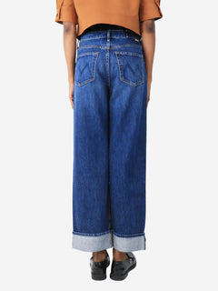 Blue relaxed-fit jeans - size UK 6 Trousers Mother 