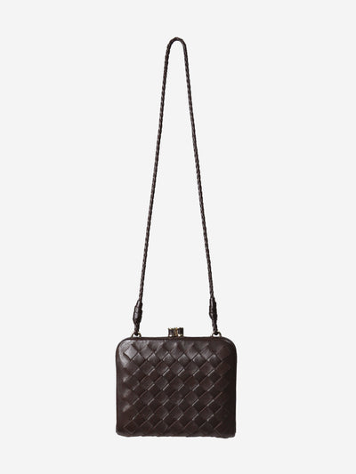 Brown Intrecciato leather purse Wallets, Purses & Small Leather Goods Bottega Veneta 