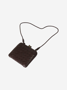 Bottega Veneta Brown Intrecciato leather purse
