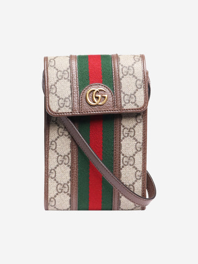 Brown GG Monogram pouch bag Cross-body bags Gucci 