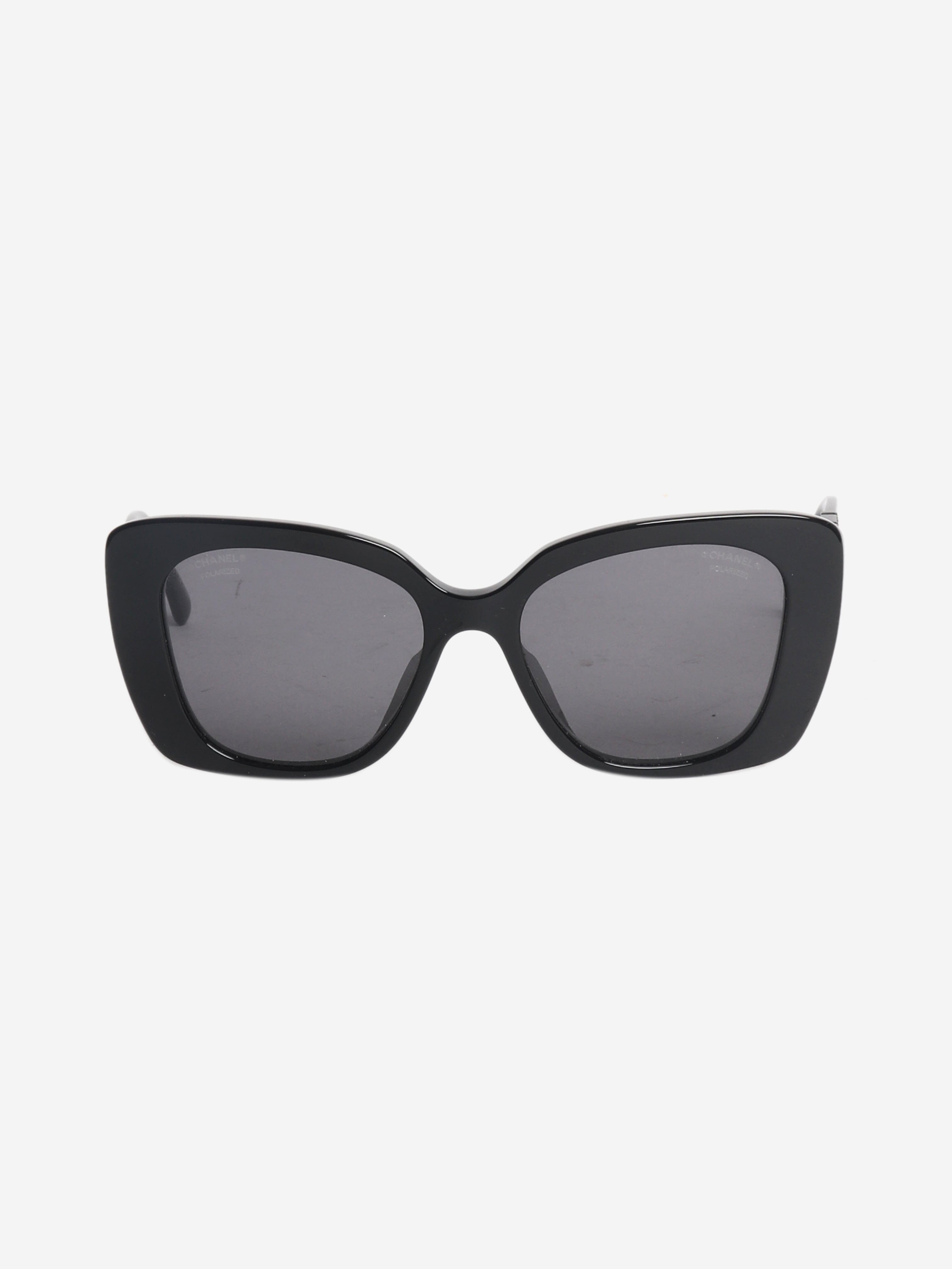 Black cat-eye sunglasses Sunglasses Chanel 