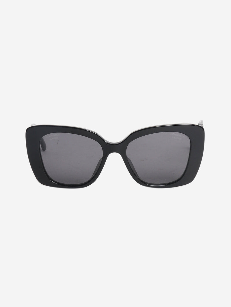 Black cat-eye sunglasses Sunglasses Chanel 