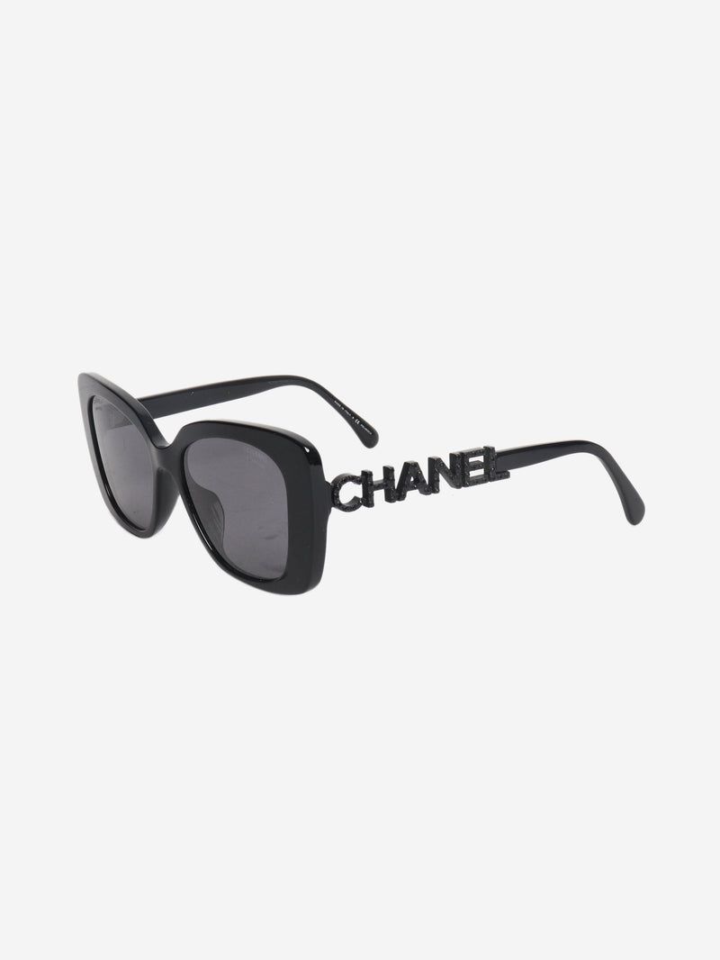 Black cat-eye sunglasses Sunglasses Chanel 