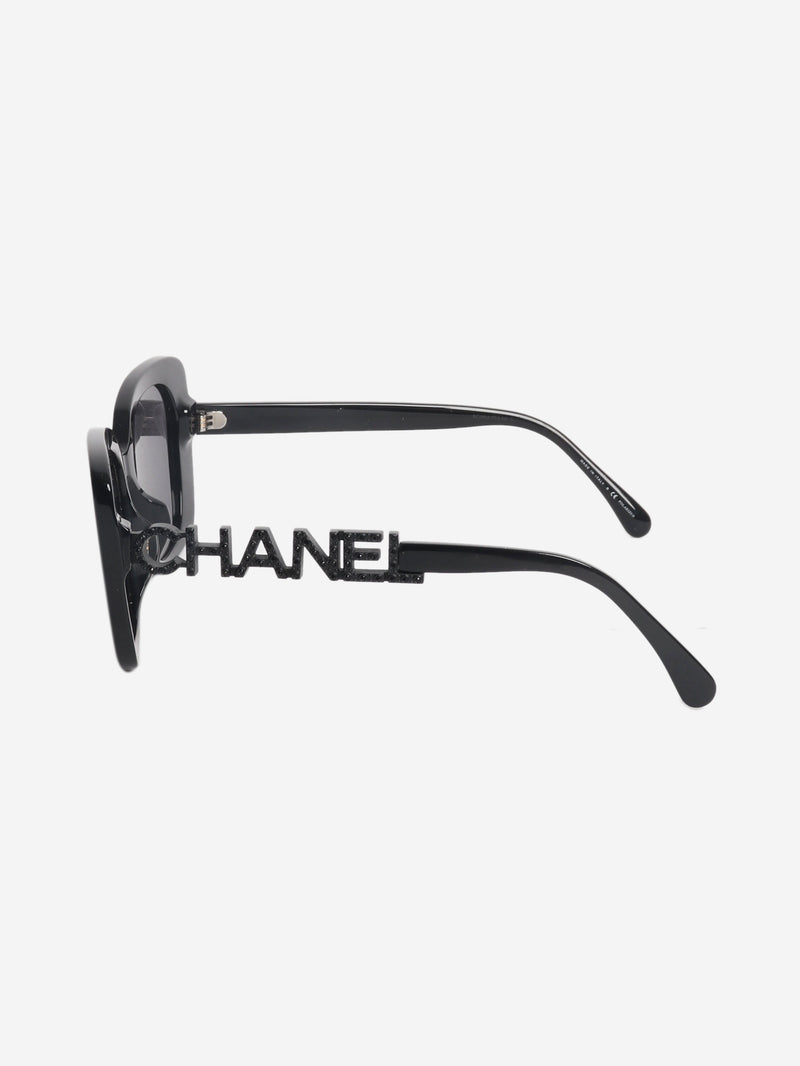 Black cat-eye sunglasses Sunglasses Chanel 