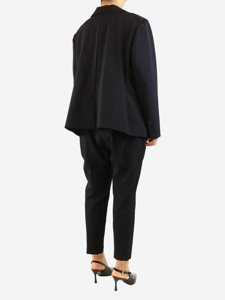 Navy suit set - size UK 22 alternate image
