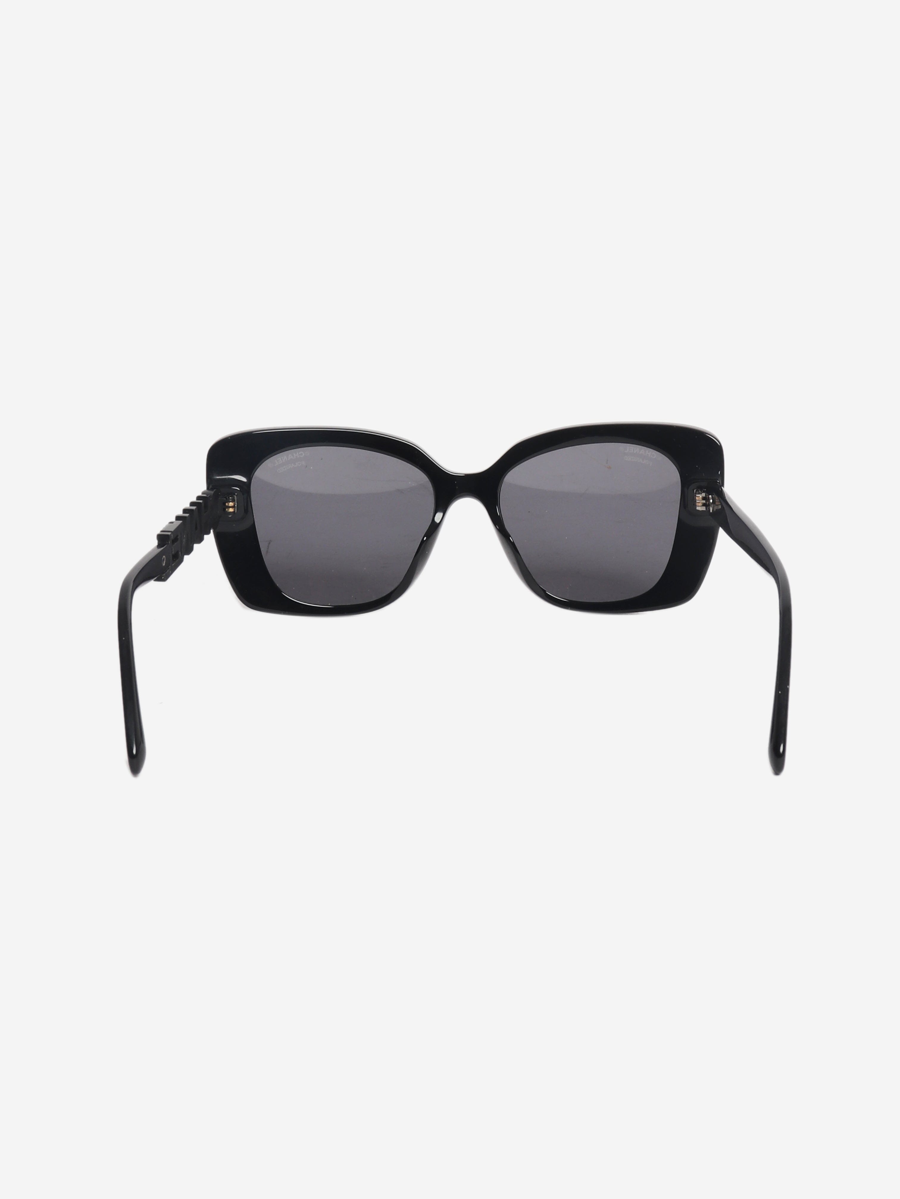 Black cat-eye sunglasses Sunglasses Chanel 
