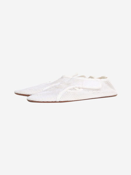 White Azzedine woven slippers - size EU 38.5 alternate image
