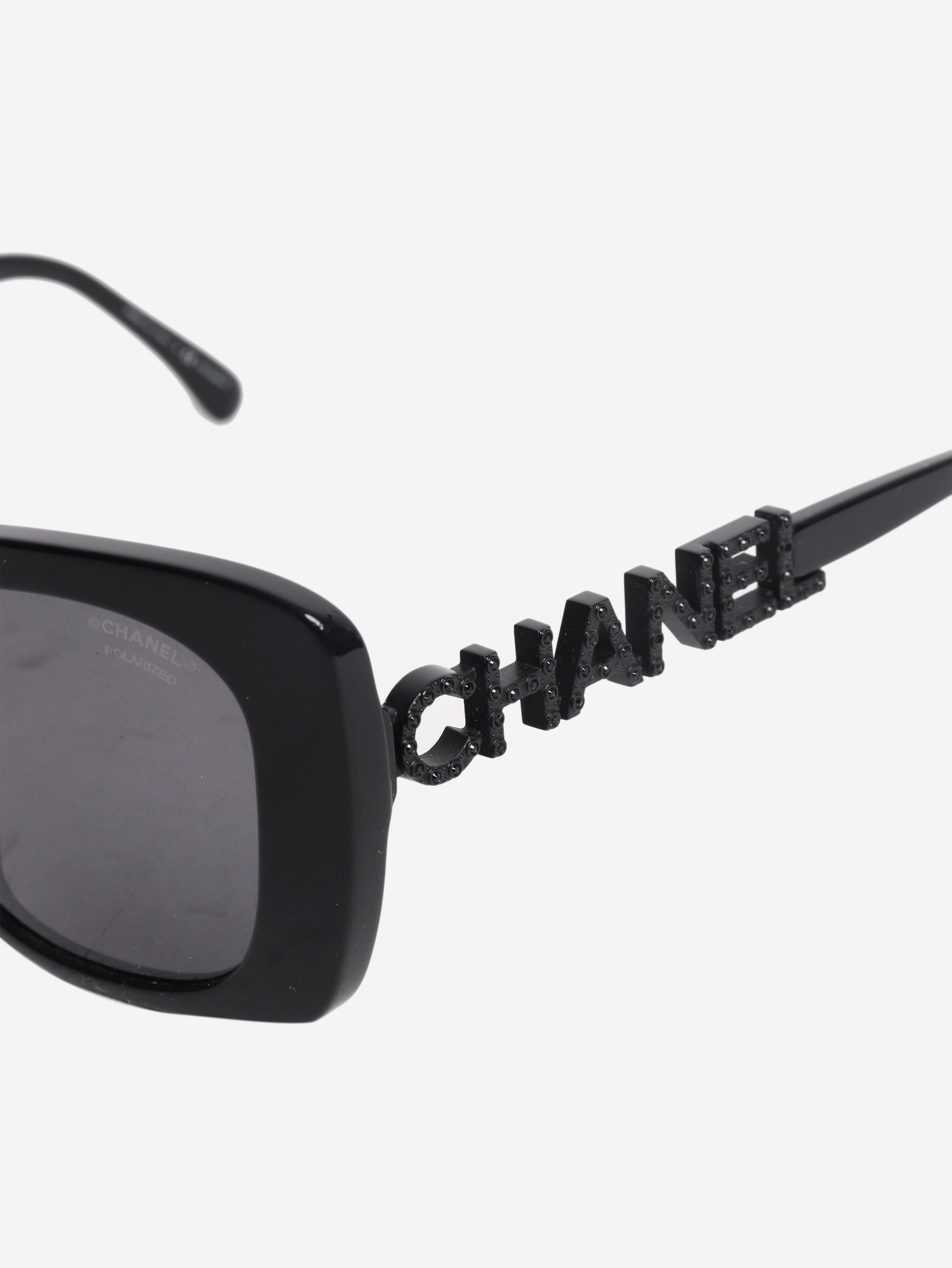 Black cat-eye sunglasses Sunglasses Chanel 