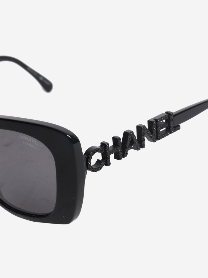 Black cat-eye sunglasses Sunglasses Chanel 