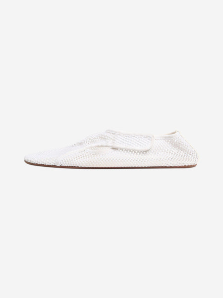 White Azzedine woven slippers - size EU 38.5 product image
