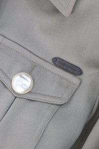 Louis Vuitton Khaki wool jacket - size UK 10