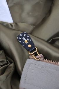 Louis Vuitton Khaki wool jacket - size UK 10