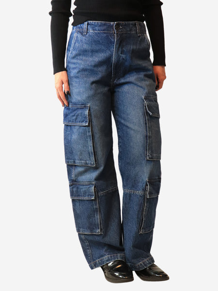 Blue Delena cargo jeans - size UK 12 product image