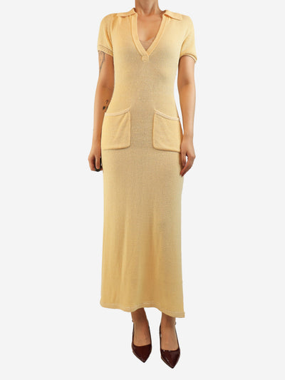 Butter yellow knit dress - size S Dresses Proenza Schouler 